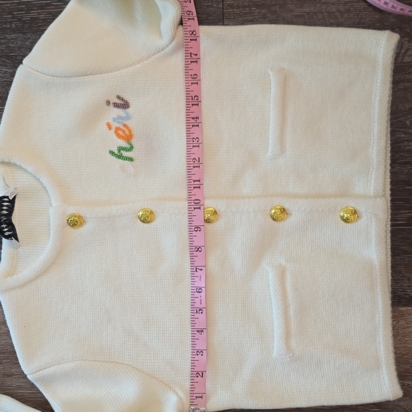 Endless Rose Cheri Beaded Cardigan Size S Color Ivory - Picture 8 of 12